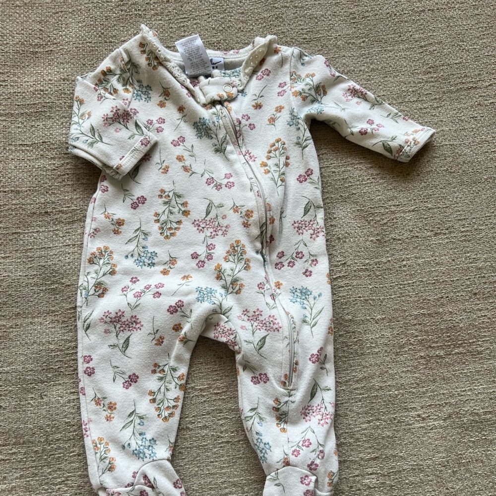 Baby girl sleeper